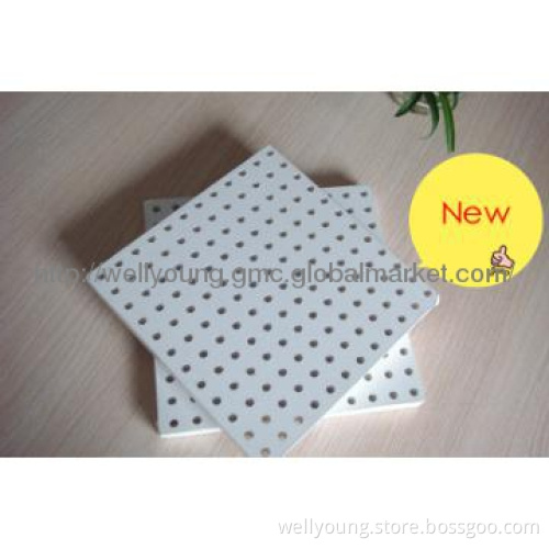 high quality perforated gypsum board/ceiling tile